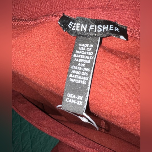 Eileen Fisher Serrano Washable Stretch Crepe Slim Ankle Pant 3X NWOT classic - Picture 5 of 15